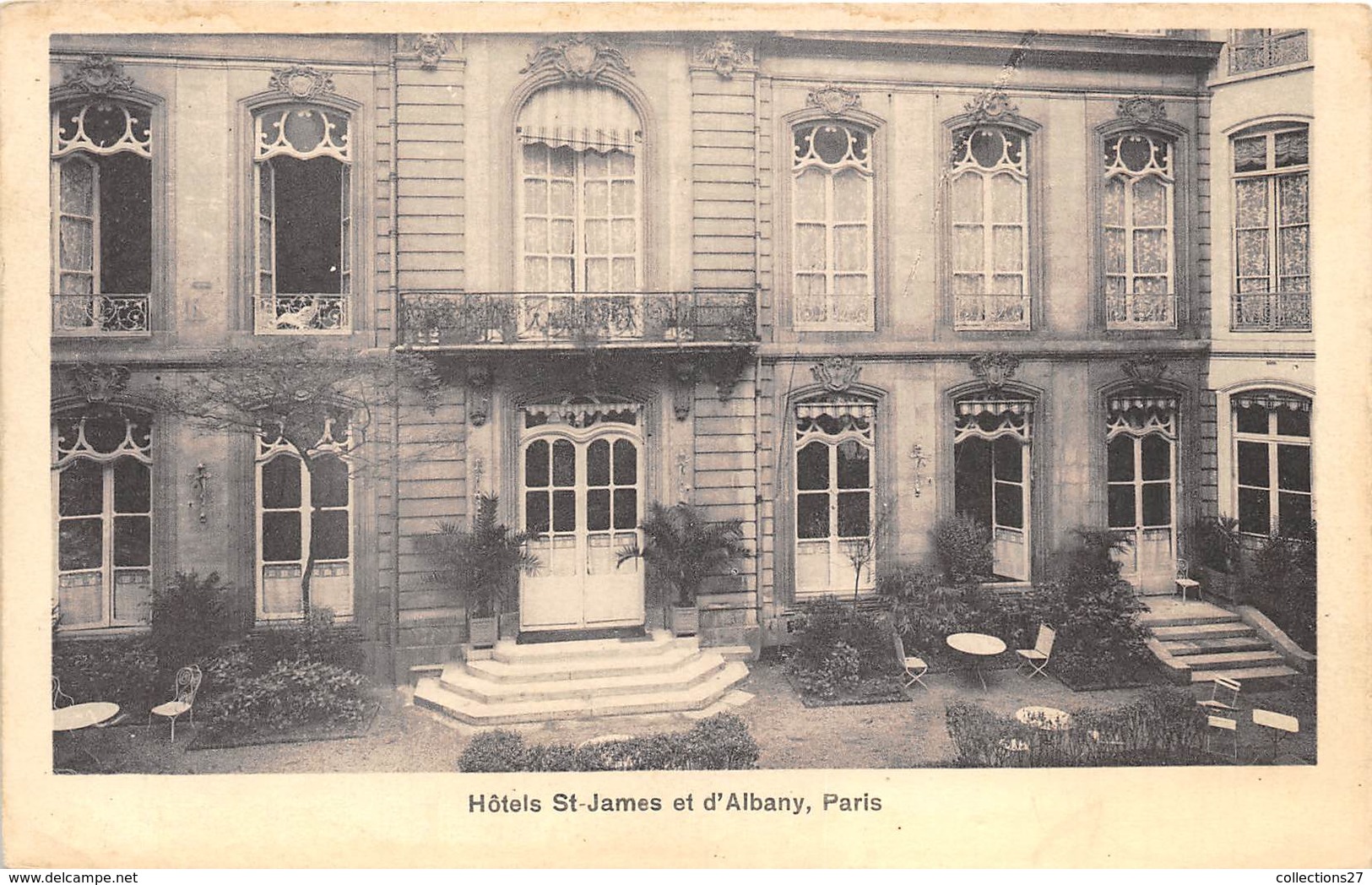 75008-PARIS- HÔTELS SAINT-JAMES ET D'ALBANY PARIS - Cafés, Hôtels, Restaurants