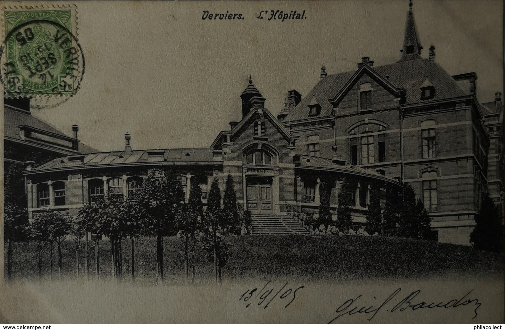 Verviers // L Hopital (Vue Diff.) 1905 - Verviers