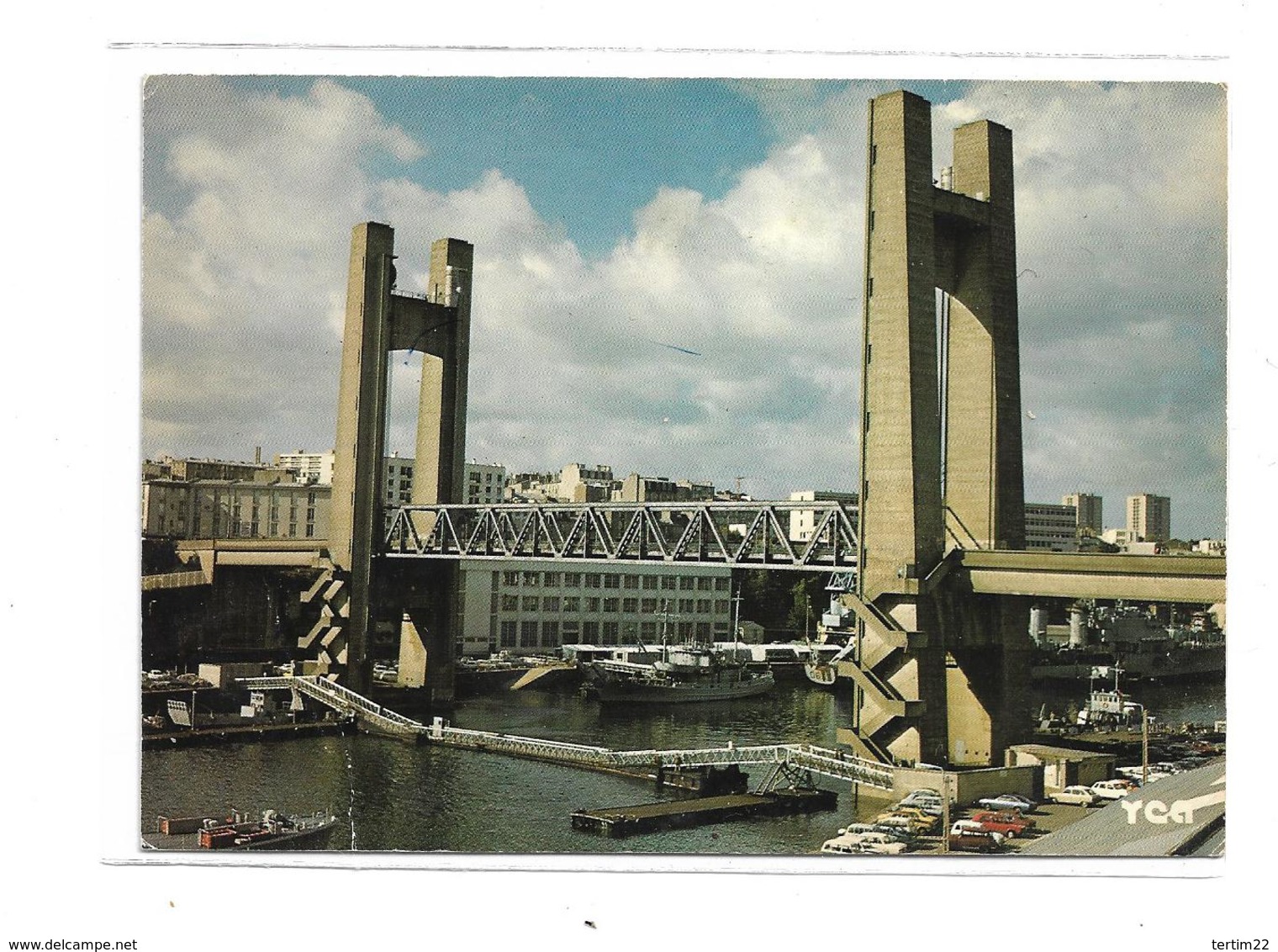 CPJM1594 EN BRETAGNE BREST GRAND PORT DE GUERRE ET DE COMMERCE LE GRAND PONT A 22 METRES AU DESSUS DE LA PENFELD - Brest