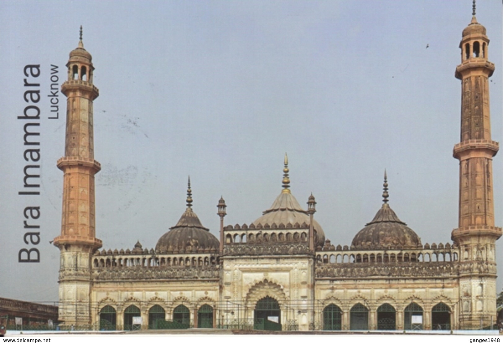 INDIA  2019  Bara Imambara  Lucknow  Built By Asaf - Ud Daulah Stamped Card  # 20674  D Inde  Indien - Islam