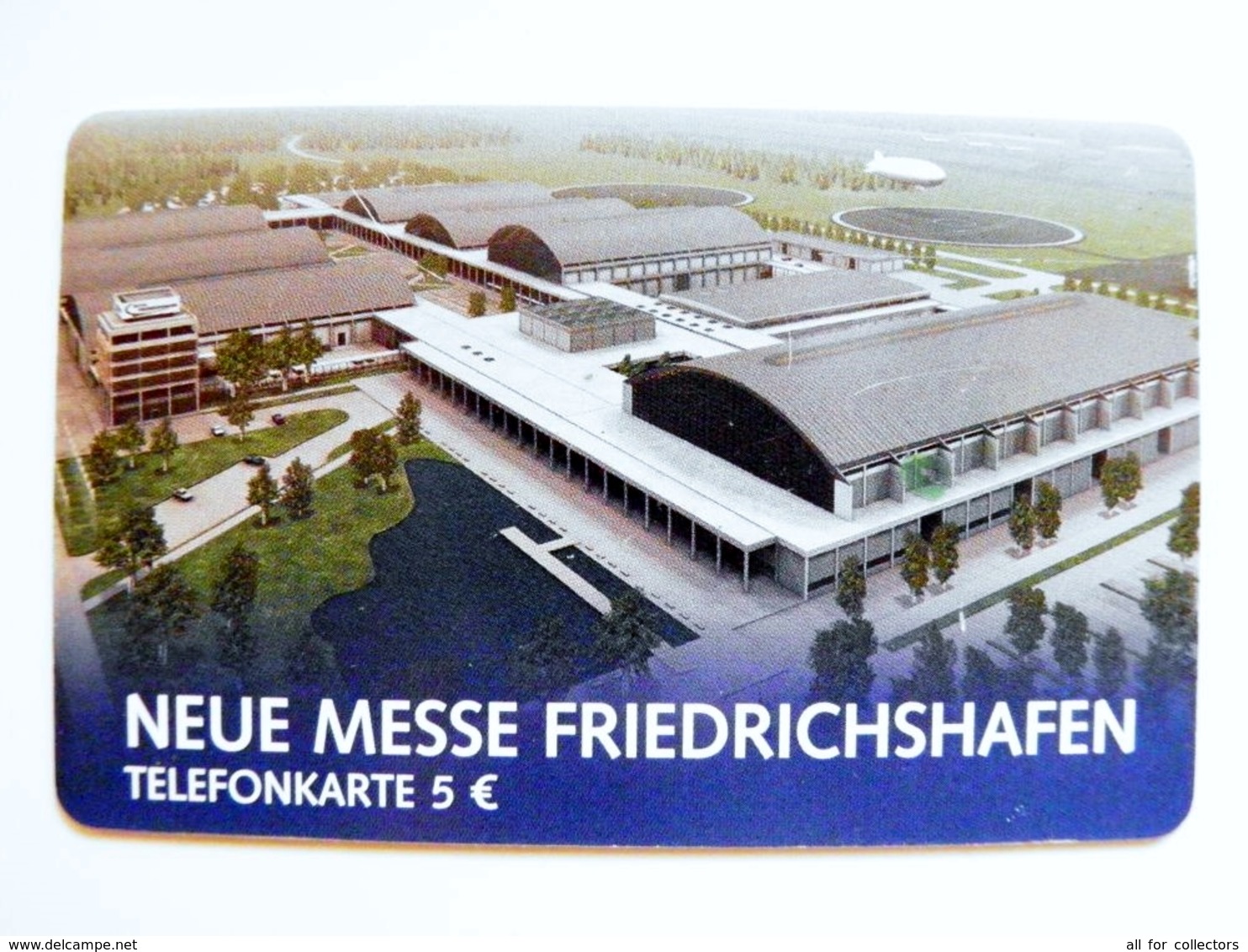 Chip Phonecard Germany 5DM R0003 12,2001 100,000 Messe Friedrichshafen - R-Series : Regions