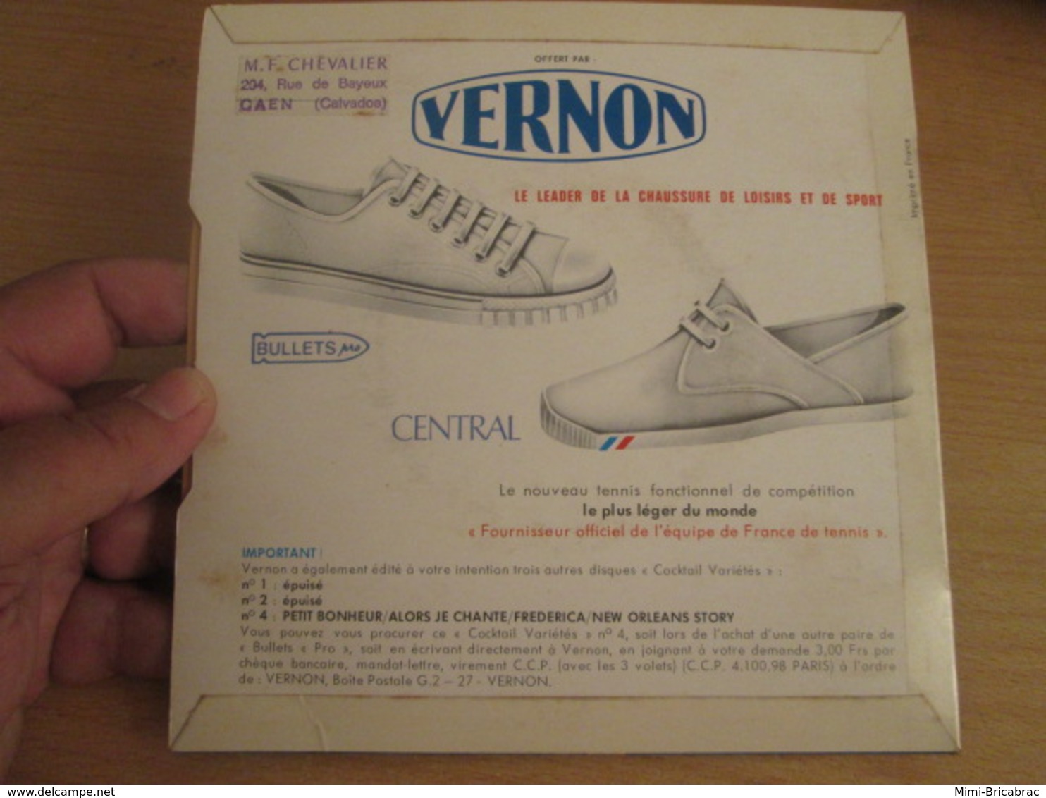 VYNILE DISQUE 45 Tours Disque Pub VERNON Cocktail Variétés N°3 LE METEQUE LE PETIT PAIN AU CHOCOLAT SPLEEN FOR EVER - Hit-Compilations