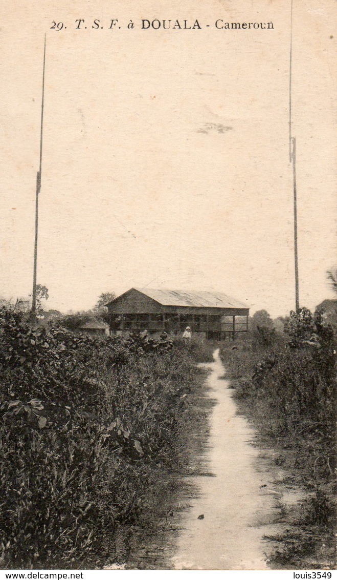 T.  S.  F. .  à  Douala - Cameroun. - Cameroon