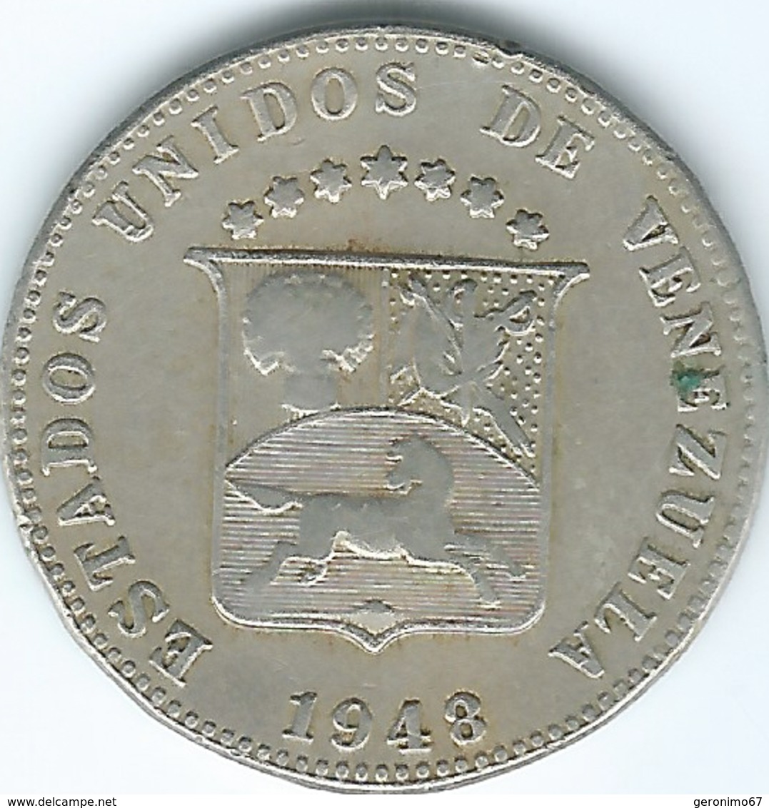 Venezuela - 1948 - 12½ Céntimos - KMY30a - Venezuela