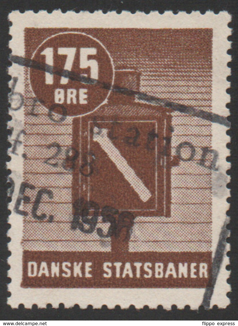 Denmark, D.S.B., Railway Stamp, Used - Andere & Zonder Classificatie