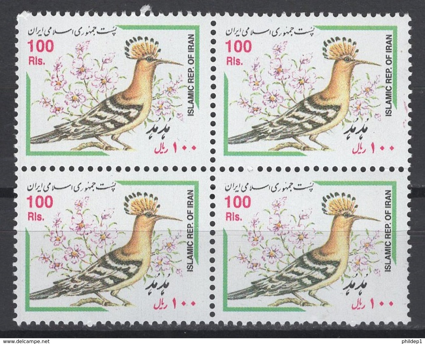 Iran : 1999/2002. Timbres Neufs, MNH, **.  Superbe état. N° Scott : 2776 X 4 - Iran