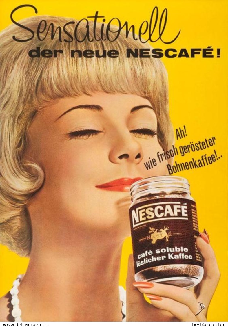 @@@ MAGNET - Sensationell - Der Neue Nescafé - Publicitaires