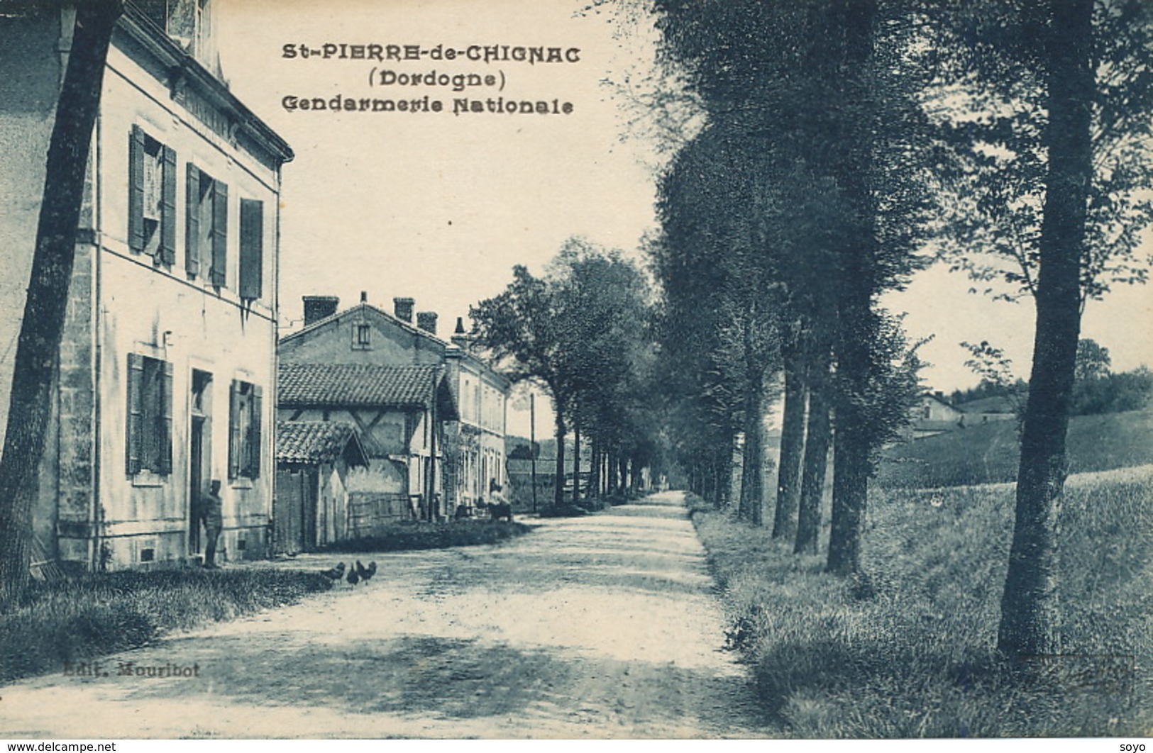 Gendarmerie à St Pierre De Chignac Dordogne - Police - Gendarmerie