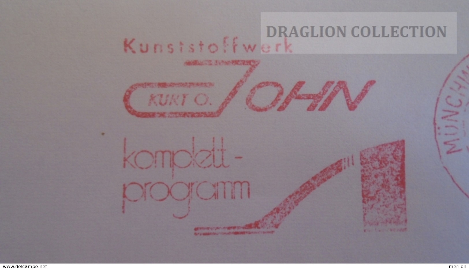 D165861 Deutschland- FREISTEMPEL  EMA-METER STAMP - Kurt. O. John -Münchweiler An Der Rodalb -1981 - Macchine Per Obliterare (EMA)