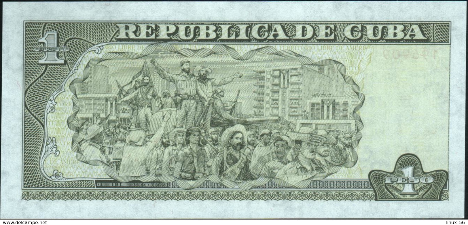 CUBA - 1 Peso 2005 {José Marti} UNC P.121 E - Kuba