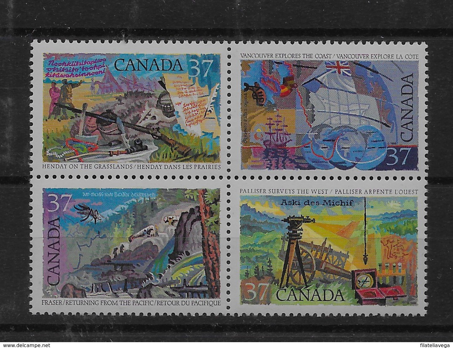 Serie De Canadá Nº Yvert 1041/44 ** - Nuevos