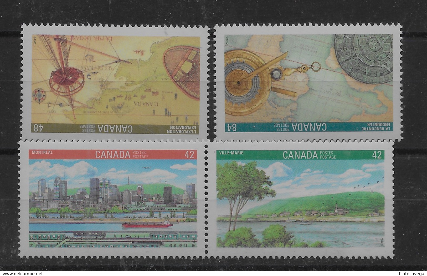 Serie De Canadá Nº Yvert 1234/37 ** - Unused Stamps
