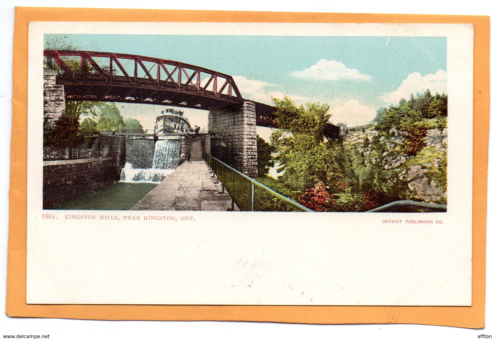 Kingston Ontario Canada 1900 Postcard - Kingston