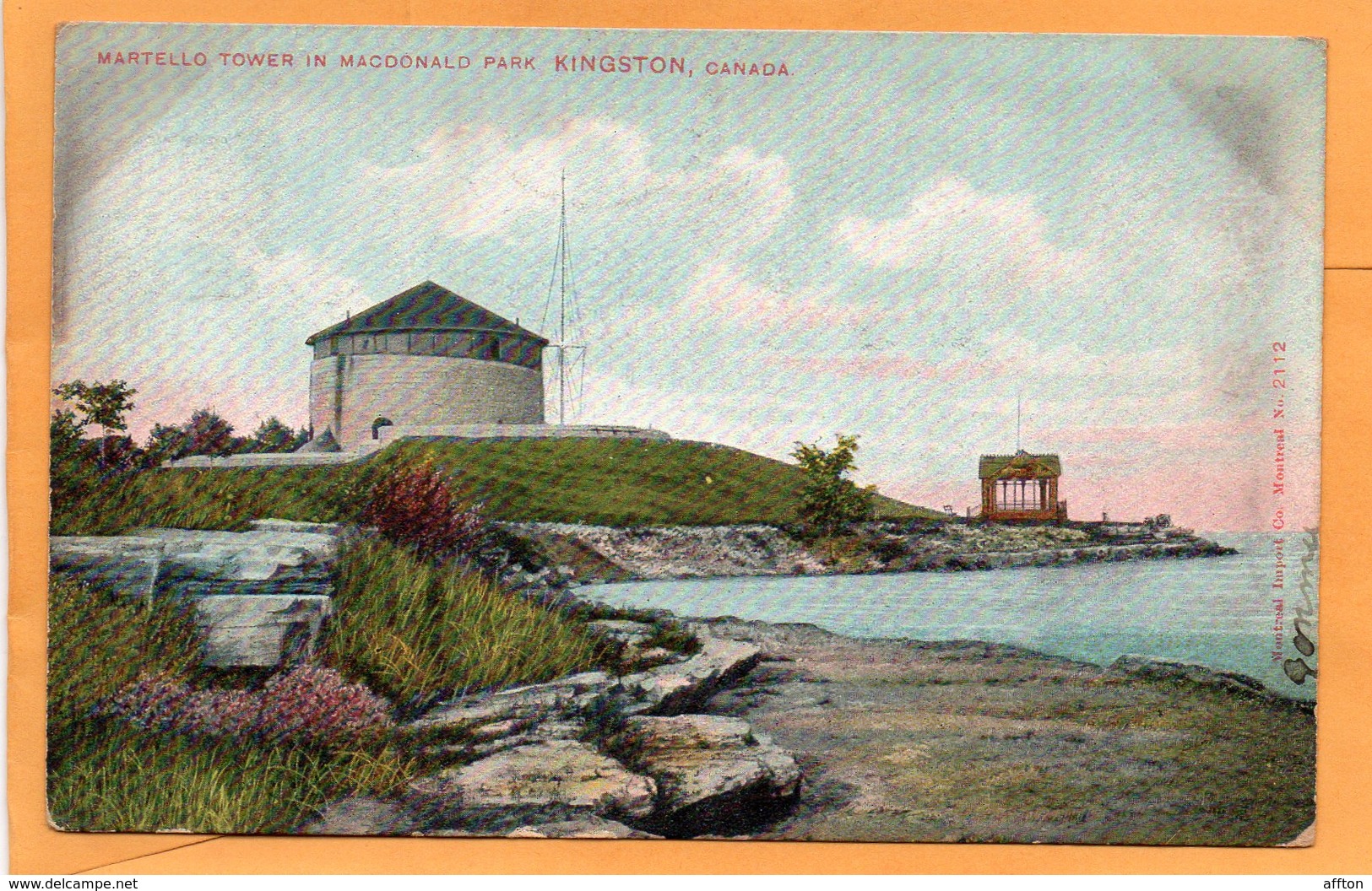 Kingston Ontario Canada 1908 Postcard - Kingston