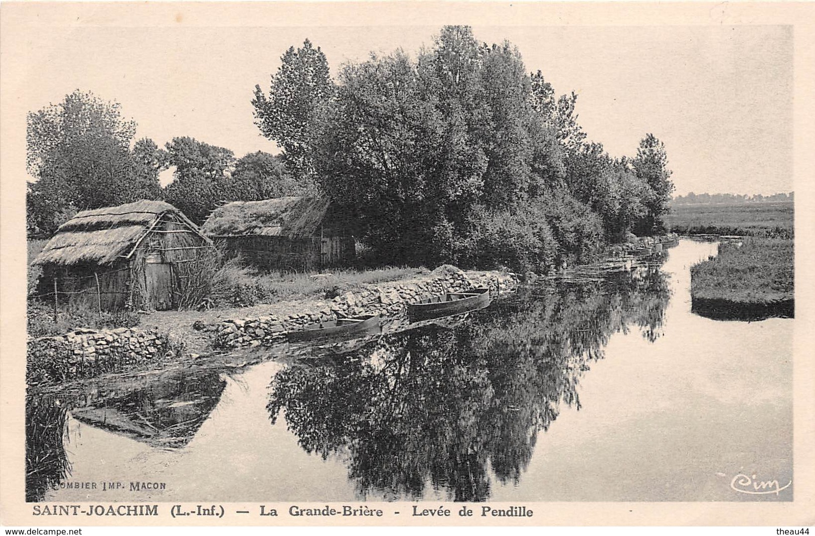 ¤¤  -    SAINT-JOACHIM  -  La Grande BRIERE  -   Levée De Pendille     -  ¤¤ - Saint-Joachim