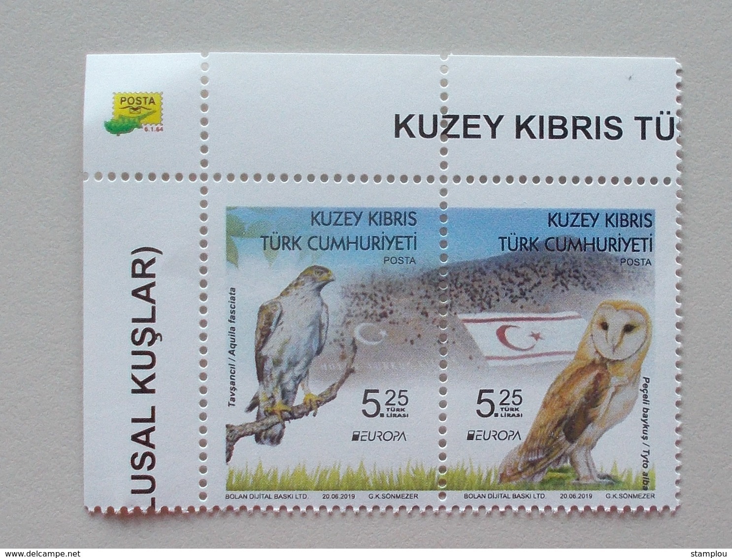 Turkije Cyprus( Turkish Post) 2019 Cept PF - 2019