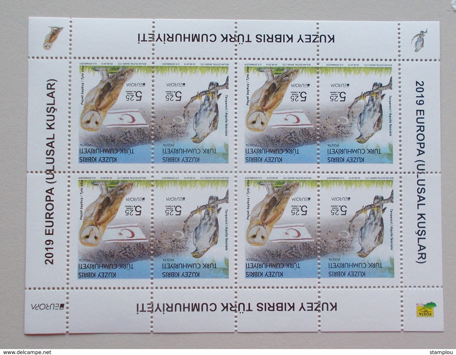 Turkije Cyprus( Turkish Post) 2019 Cept PF Block Of 4 Sets - 2019