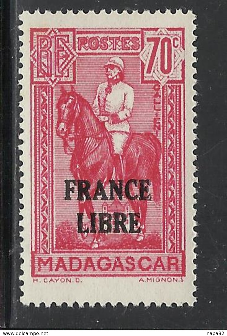 MADAGASCAR 1943 YT 244** - SANS CHARNIERE NI TRACE - Unused Stamps