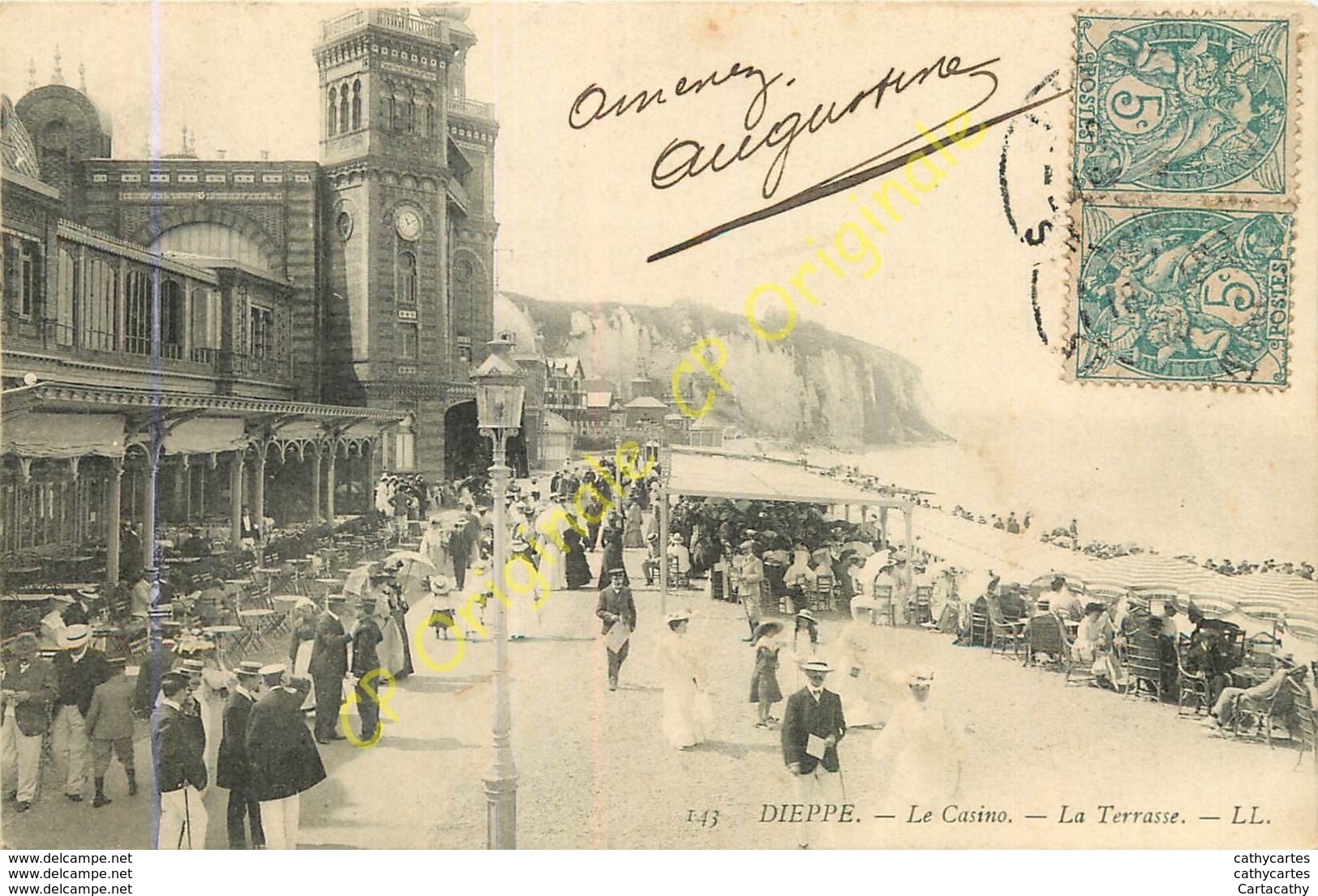 76.  DIEPPE .  Le Casino .  La Terrasse . - Dieppe