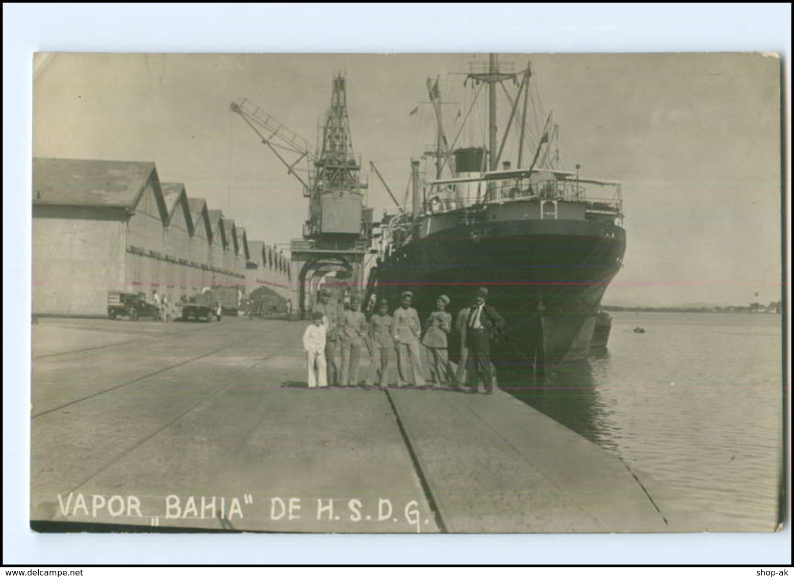 U6567/ Dampfer Bahia  H.S.D.G.  Foto AK Ca.1930 - Dampfer