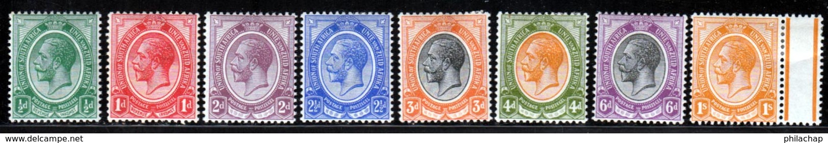 Afrique Du Sud 1913 Yvert 2 - 2A - 4 / 9 * TB Charniere(s) - Unused Stamps