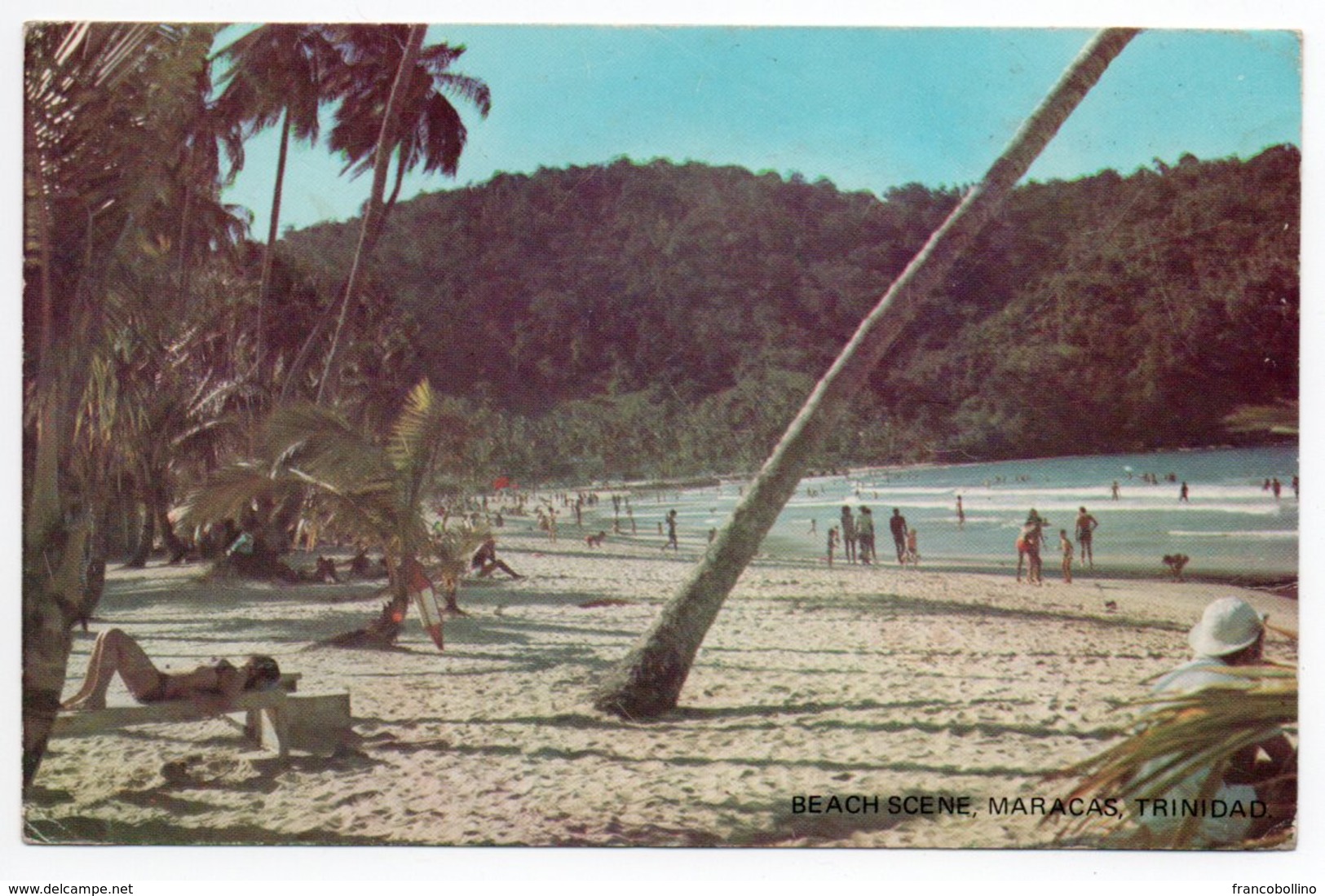 TRINIDAD & TOBAGO - MARACAS BAY ON TRINIDAD'S NORTH COAST / THEMATIC STAMP-FLAG-1977 - Trinidad