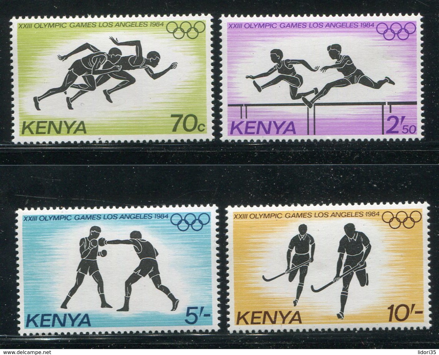 Kenia / 1984 / Mi. 292-295 "Olympiade" ** (19663) - Kenia (1963-...)