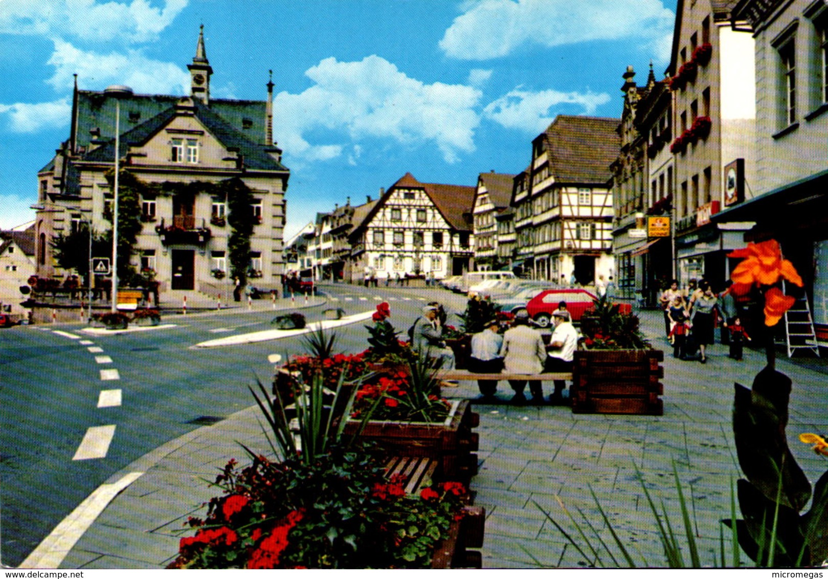 RETTEN In Baden  - Marktplatz Mit Rathaus - Bretten