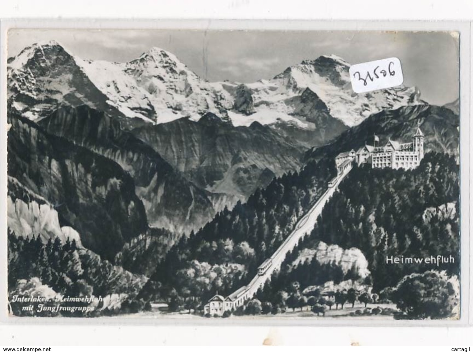 Lot -L343-SUISSE-Belle sélection 40 CP (ttes catégories) Canton  de BERNE  -( scans et description)