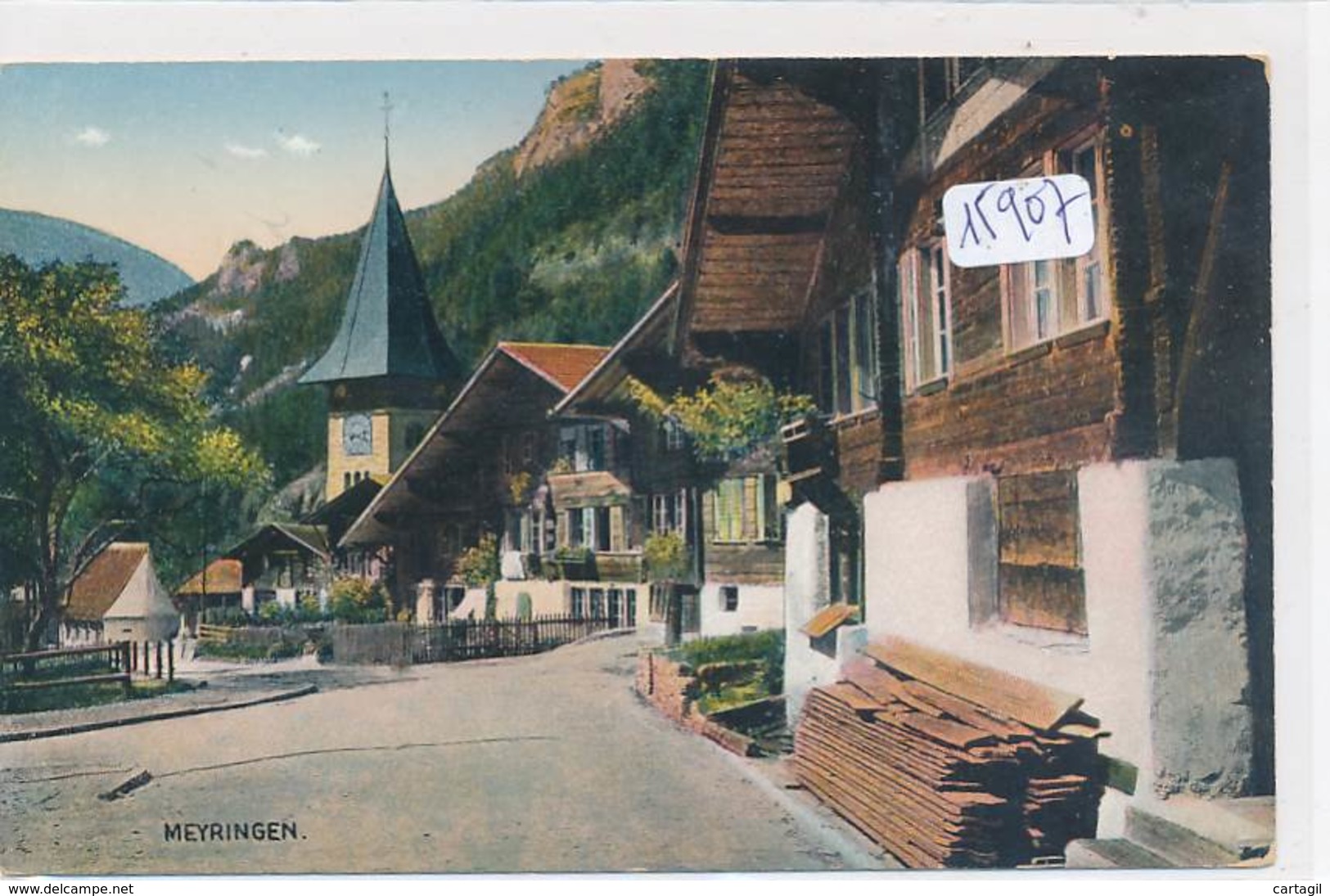 Lot -L343-SUISSE-Belle sélection 40 CP (ttes catégories) Canton  de BERNE  -( scans et description)