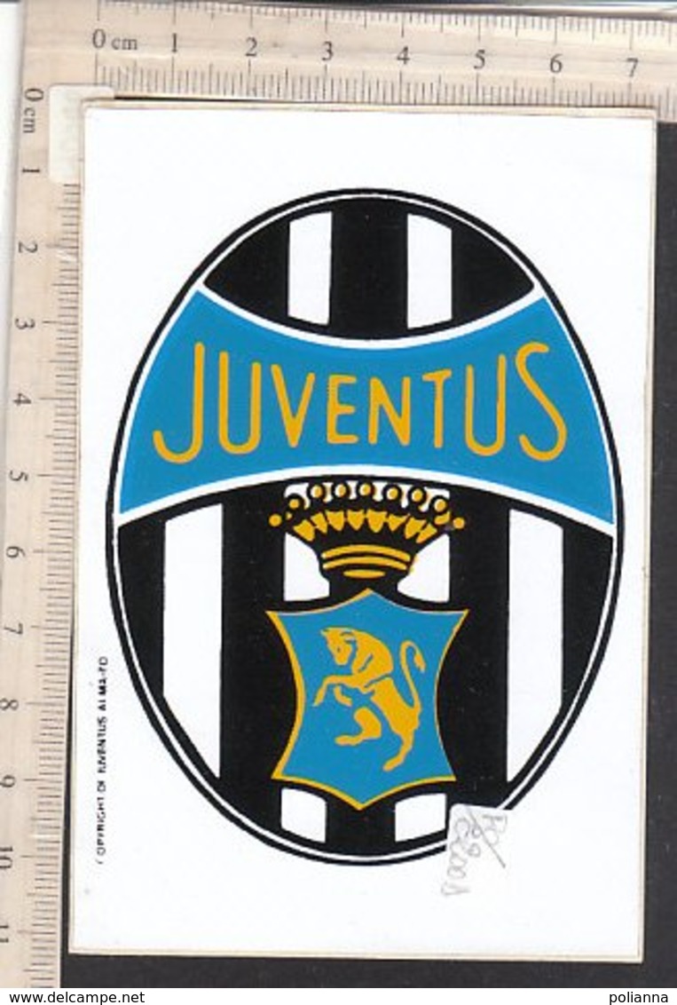 PO8200D# ADESIVO STICKERS CALCIO JUVENTUS - Altri & Non Classificati