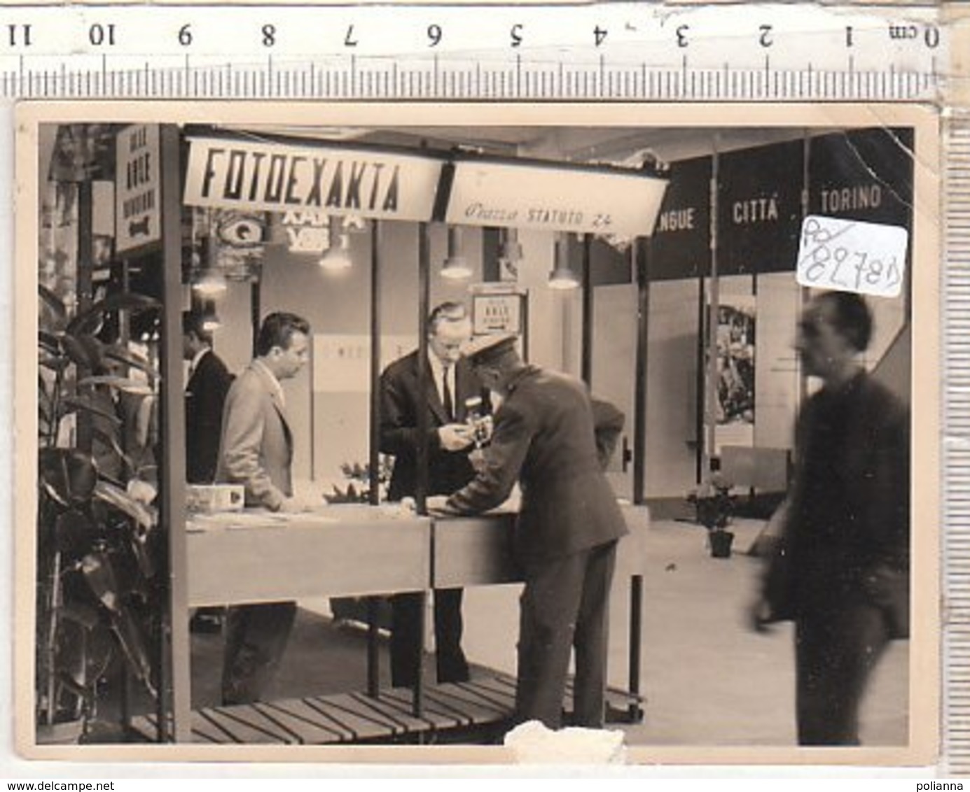 PO8278D# FOTOGRAFIA STAND FIERA TORINO - FOTO EXAKTA Anni '60 - Autres & Non Classés