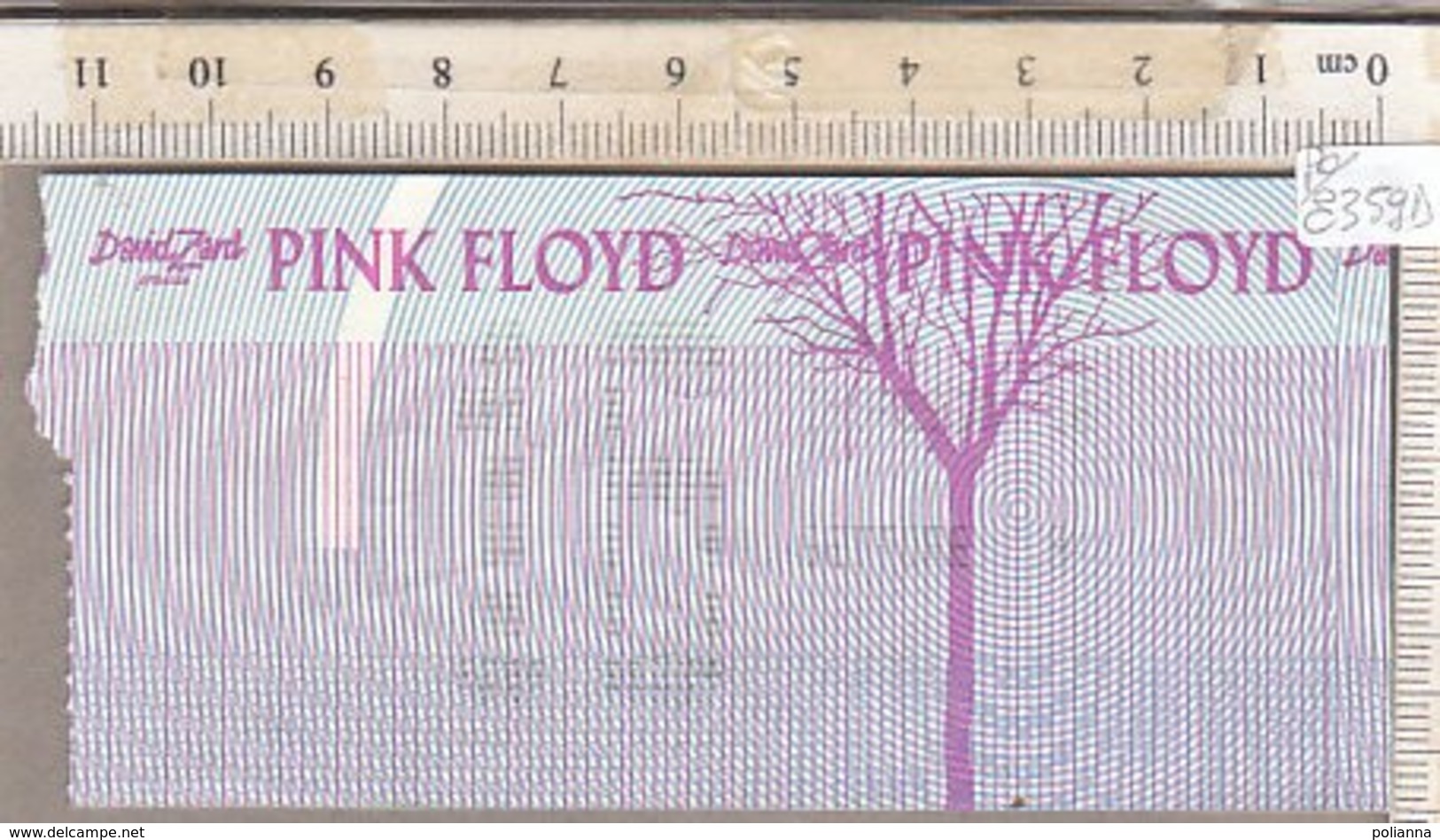 PO8360D# BIGLIETTO CONCERTO PINK FLOYD THE MOMENTARY LAPSE OF REASON - TORINO 1988 - Tickets De Concerts