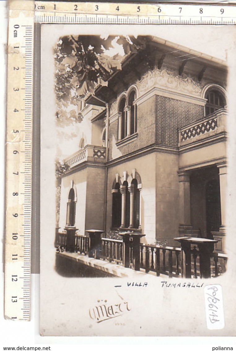 PO8614D# FOTOGRAFO MAZER - VILLA FUMAGALLI   VG 1935 - Fotografia