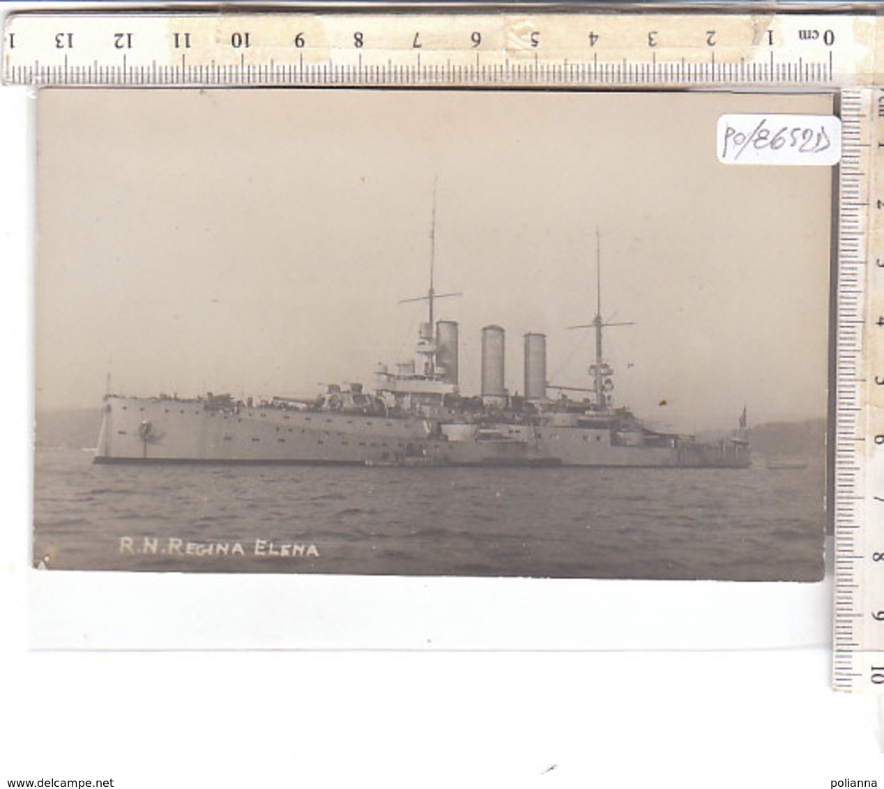 PO8652D# NAVI MILITARI CORAZZATE - REGIA NAVE REGINA ELENA  No VG - Guerra