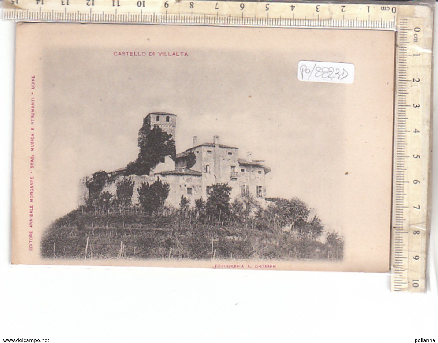 PO8823D# UDINE - CASTELLO DI VILLALTA  No VG - Udine