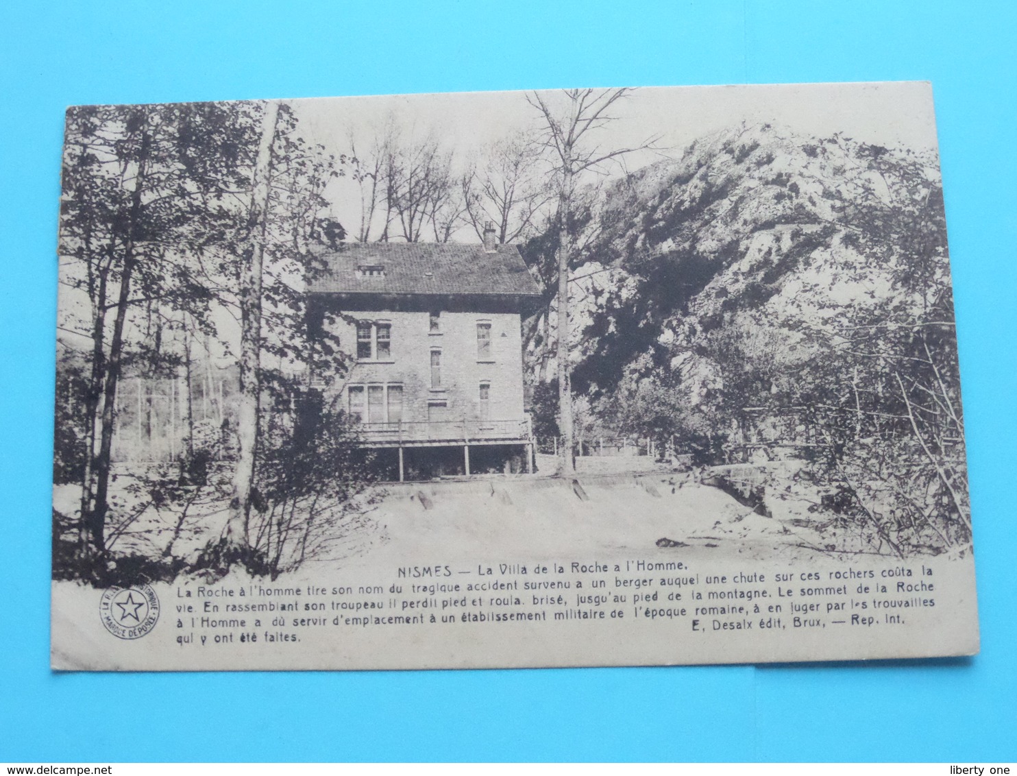 NISMES La Villa De La Roche à L'Homme ( Desaix - P. Determe-Periaux ) Anno 192? ( Zie/voir Photo ) ! - Viroinval