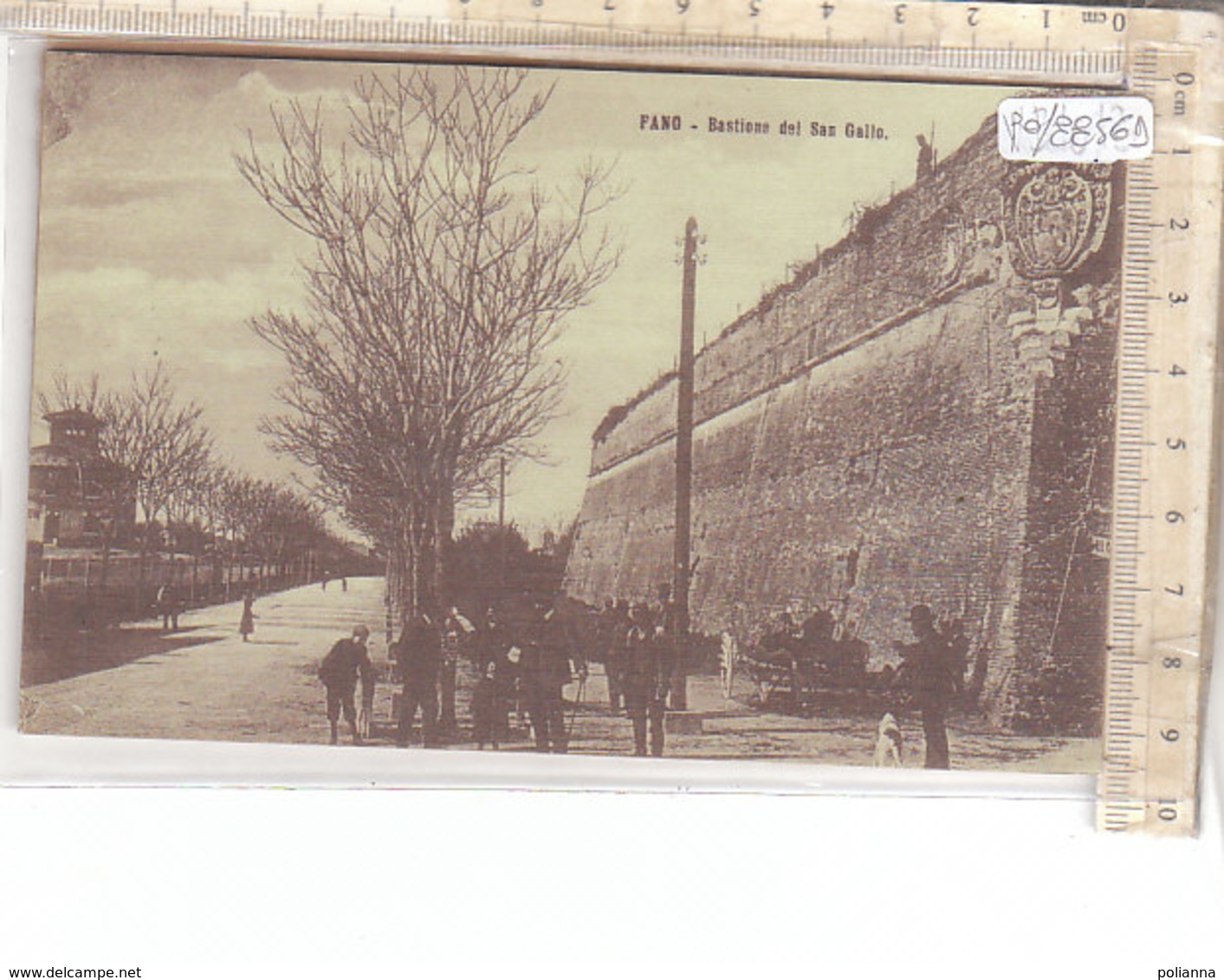 PO8856D# PESARO - FANO - BASTIONE SANGALLO E VIALE STAZIONE  No VG - Fano