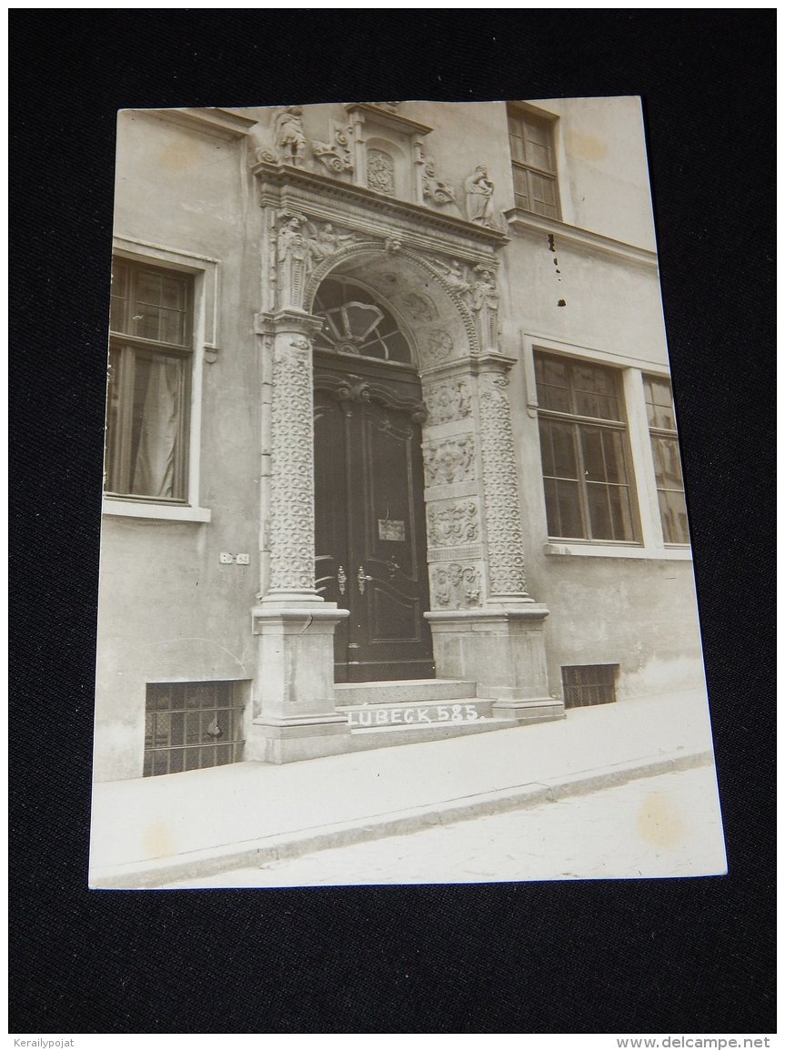 Germany Lubeck 585 (Real Foto Card)__(13264) - Lübeck