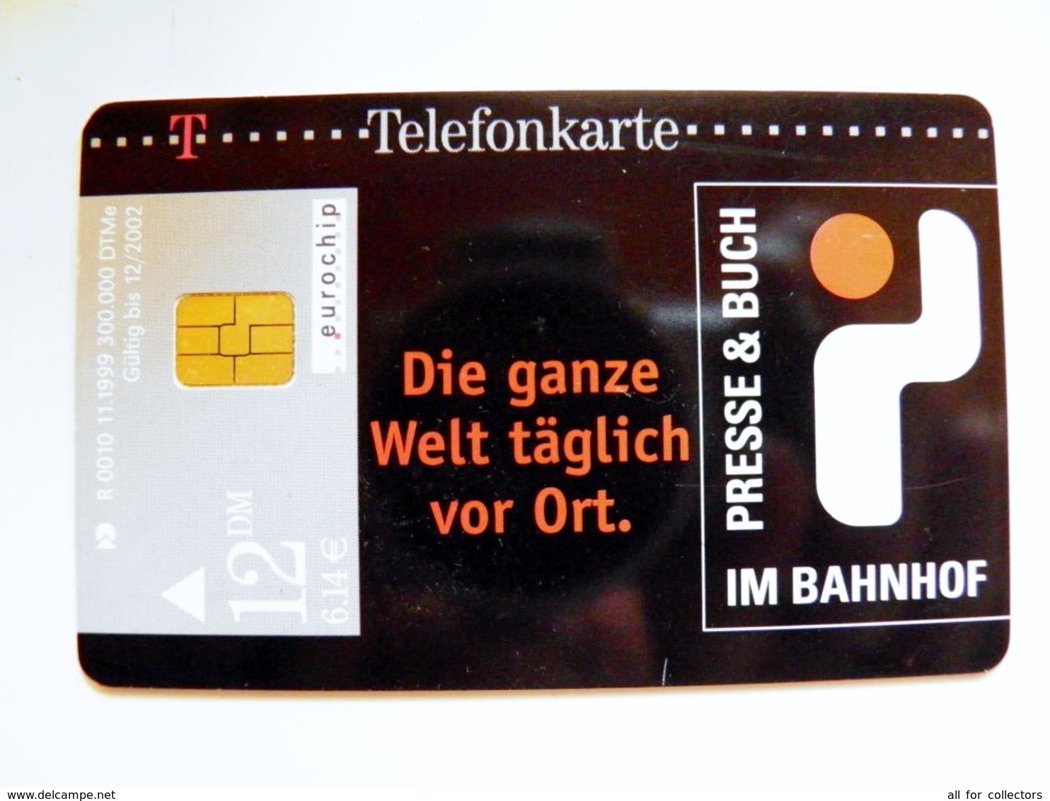 Chip Phonecard Germany 12DM R0010 11,1999 300,000 Cigarettes Winfield Kangaroo Australia - R-Reeksen : Regionaal