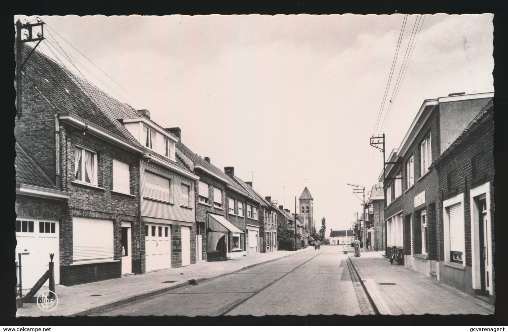 OOSTKAMP -  MOERBRUGGE  KERKSTRAAT  - FOTOKAART - Oostkamp