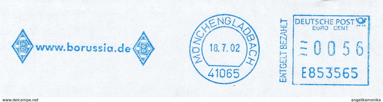 Freistempel 2468 Borussia Fußball - Franking Machines (EMA)