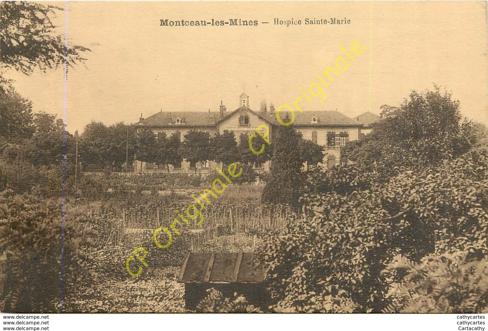 71.  MONTCEAU LES MINES . Hospice Sainte Marie . - Montceau Les Mines