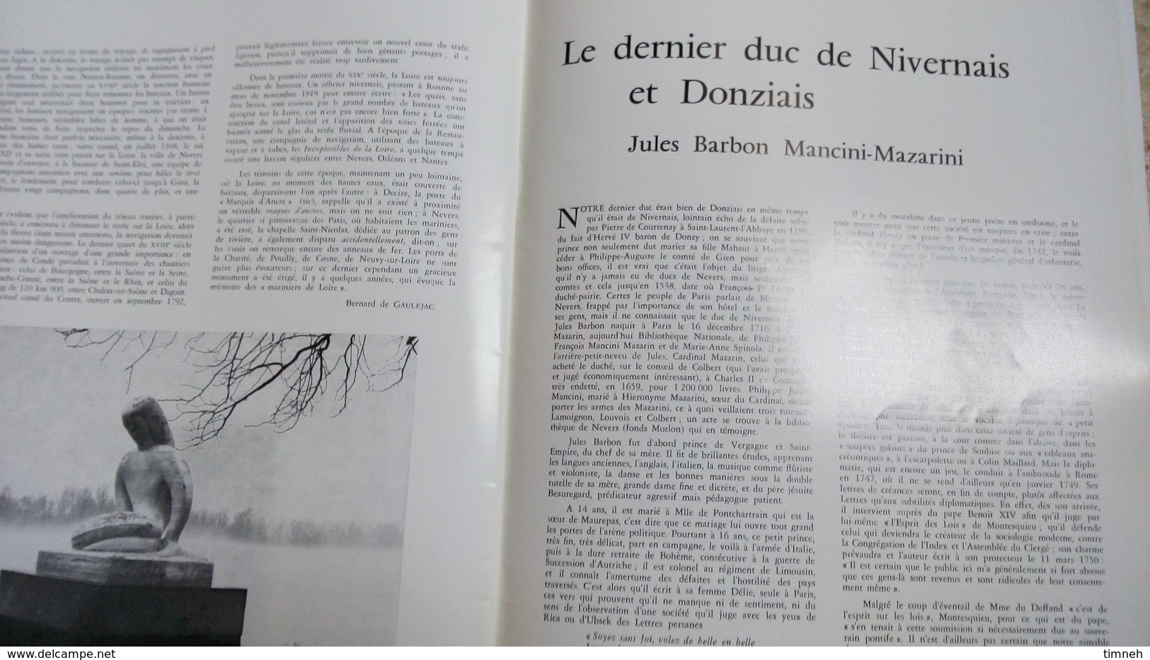 TOME N°3. LES RICHES HEURES DU NIVERNAIS Au XVIe; XVIIe. XVIIIe Siècle Les Annales Des Pays Nivernais 1978 CAMOSINE N°20 - Bourgogne