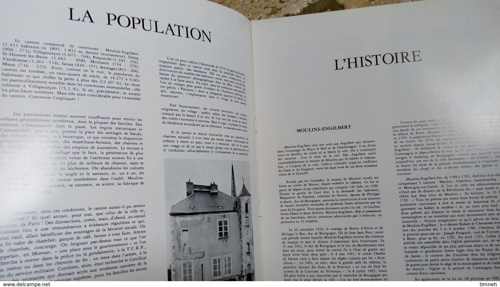 LE CANTON DE MOULINS ENGILBERT - Les Annales Des Pays Nivernais 1979 - CAMOSINE N°25 - Bourgogne