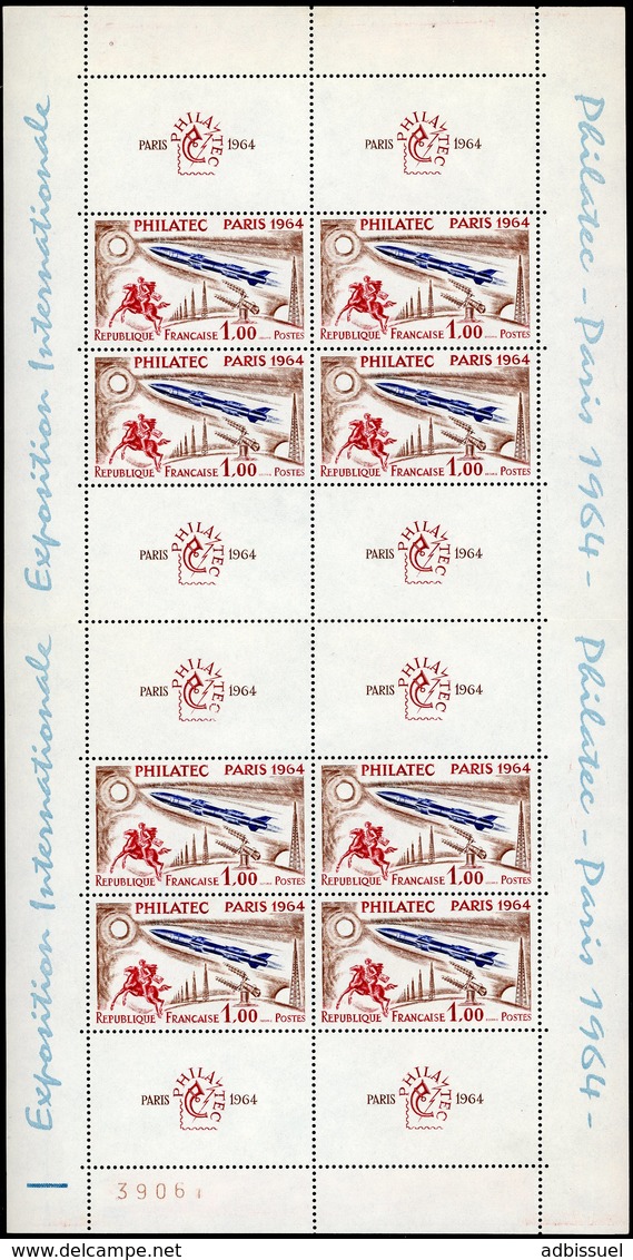 1964 France / BF N° 6b Exposition Internationale PHILATEC Paris 1964, Numéroté En Bas. Cote 300€ - Ongebruikt