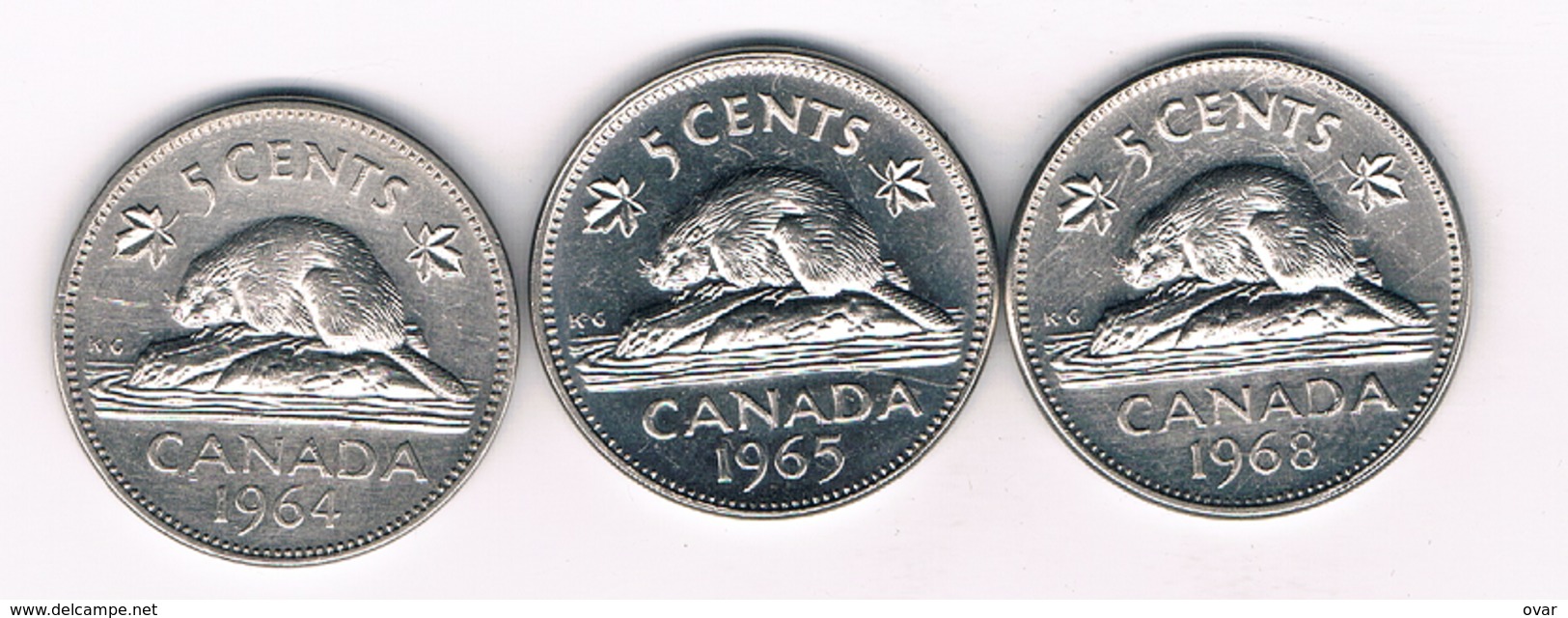 5 CENTS 3X CANADA /5614/ - Canada