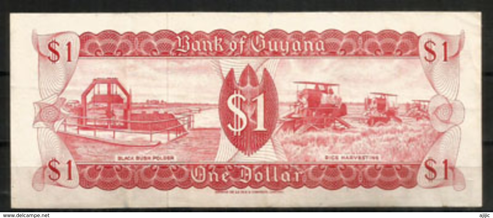 One $  Bank Of Guyana ,  Neuf, UNC - Guyana