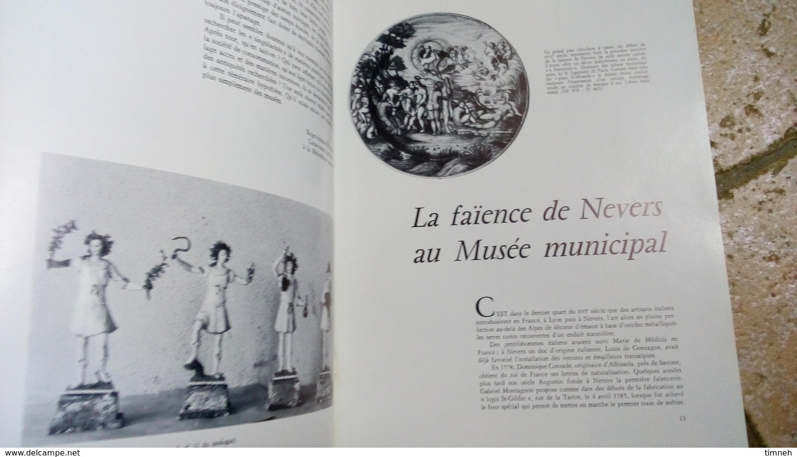 LE VIEUX NEVERS - FAÏENCE - VERRE FILES - EVOLUTION URBAINE  - Les Annales Des Pays Nivernais 1974 - CAMOSINE N°7 - Bourgogne