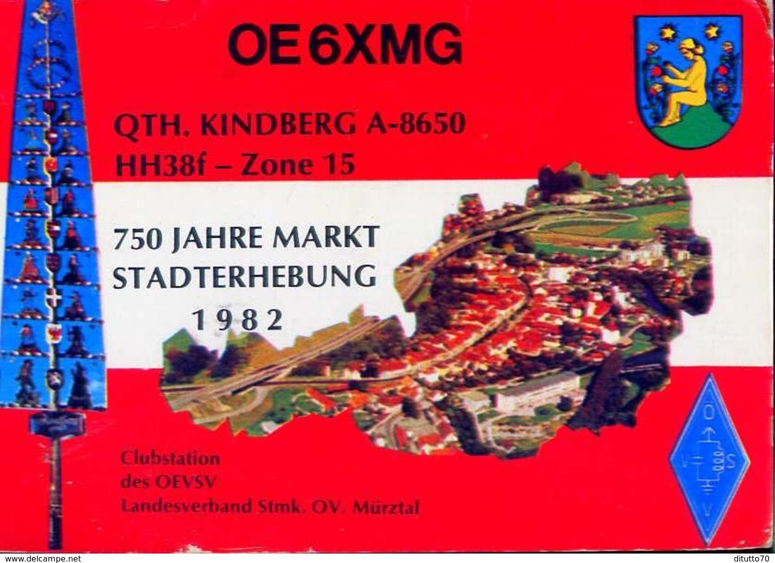 Radio - Oe6xmg - Qth Kindberg - Stadterhebung - Radio Amatoriale